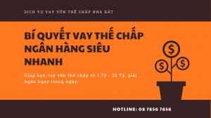 Vay thế chấp sổ đỏ