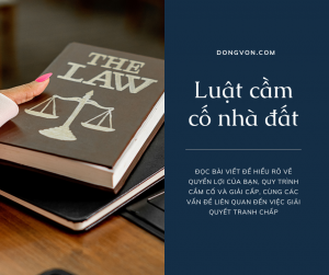 Luật cầm nhà đất