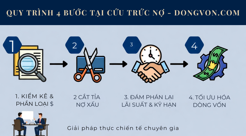 Quy trinh phát triện nợ tốt tránh nợ xấu