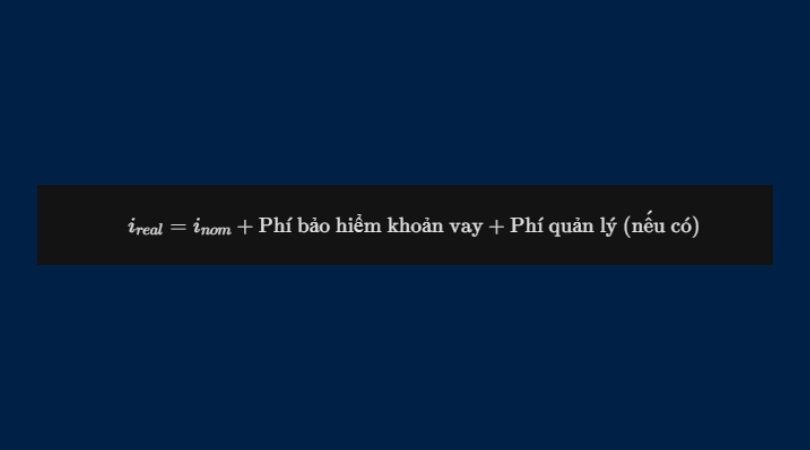 Bảng tính lãi suất