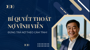 Chuyên gia Vũ Không Vũ tư vấn kế hoạch 5 bước thoát nợ vĩnh viễn tại văn phòng Dòng Vốn.